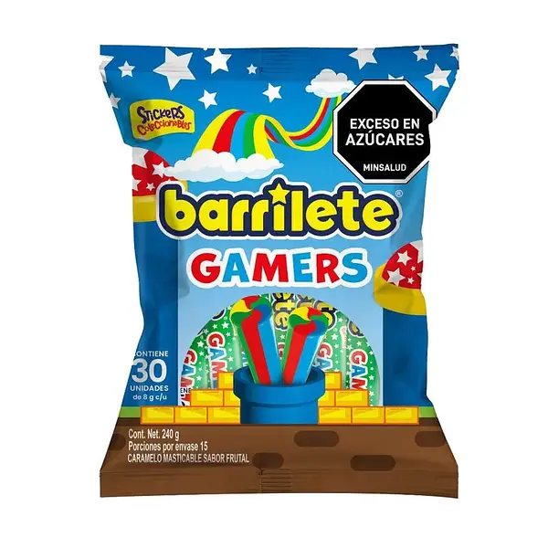 CARAMELO ARCOIRIS BARRILETE*288G