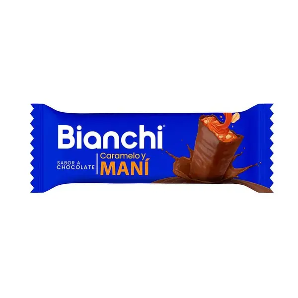 CARAMELO BARRA MANI BIANCHI*40 G
