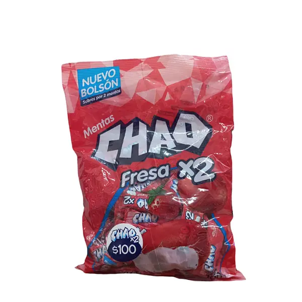 CARAMELO FRESA CHAO*2U*100U