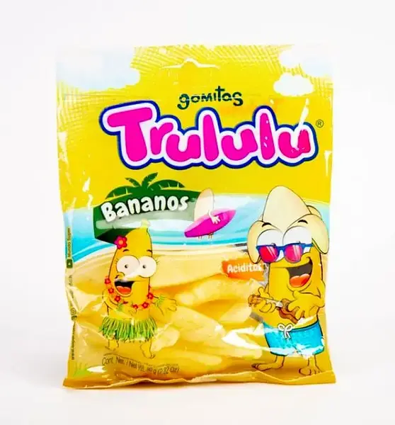 GOMA BANANAS TRULULU*80G
