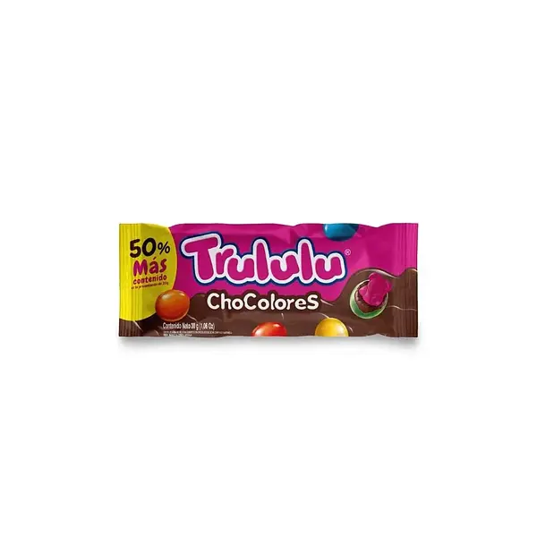 CHOCOLATE CHOCOLORES TRULULU*30G