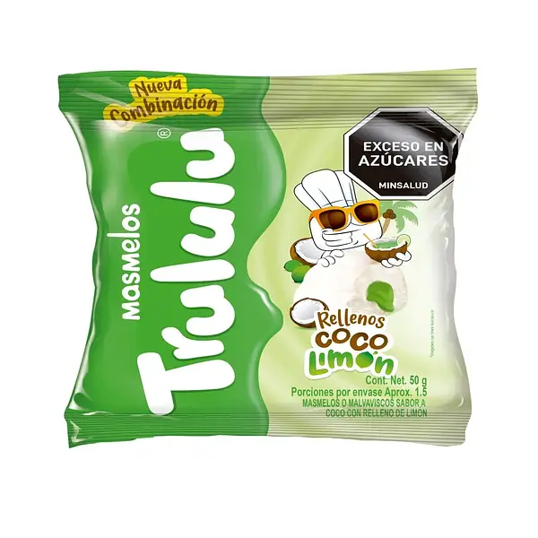 MASMELO ACIDOS COCO TRULULU*50G