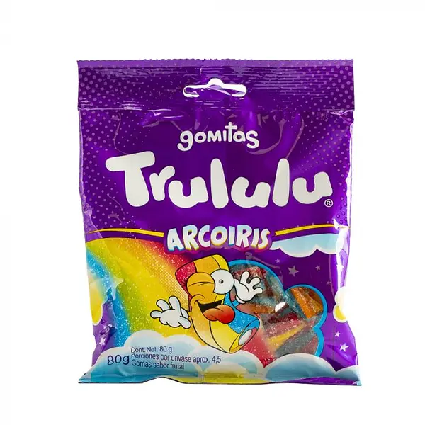 GOMA ARCOIRIS TRULULU*77G