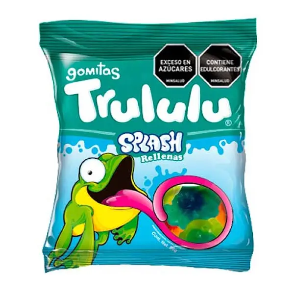 GOMA ACIDAS SPLASH TRULULU * 80G