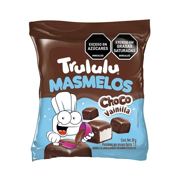 MASMELO CHOCO VAINILLA TRULULU*50G