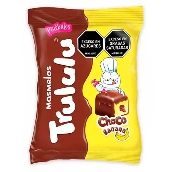 MASMELO CHOCO BANANA TRULULU * 50G