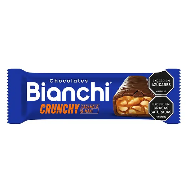 CARAMELO BARRA MANI BIANCHI*40G