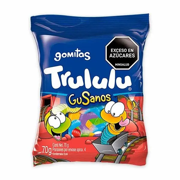 GOMA GUSANO TRULULU*80G