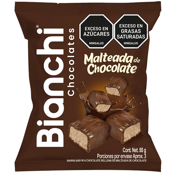 CARAMELO BIANCHI MALTEADA CHOCOLATE*55GR
