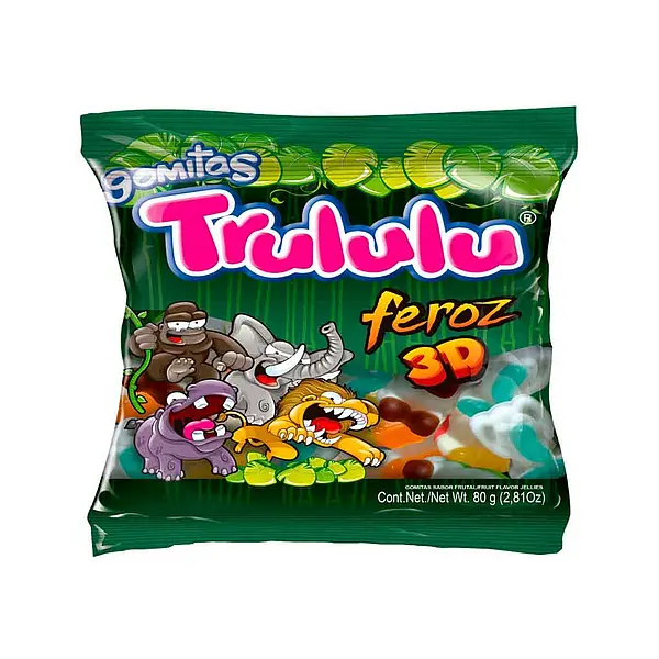 GOMA FEROZ 3D TRULULU *80GR