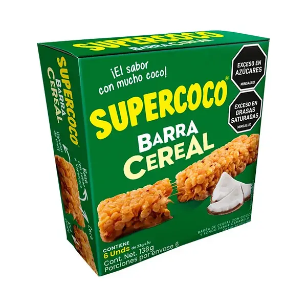 CARAMELO BARRA SUPER COCO *6 UND