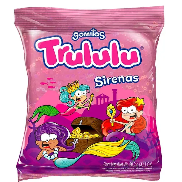 GOMA SIRENAS TRULULU*88G