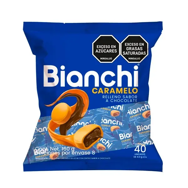 CARAMELO RELLENO BIANCHI*40U