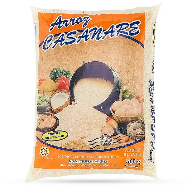 ARROZ BLANCO CASANARE *500G