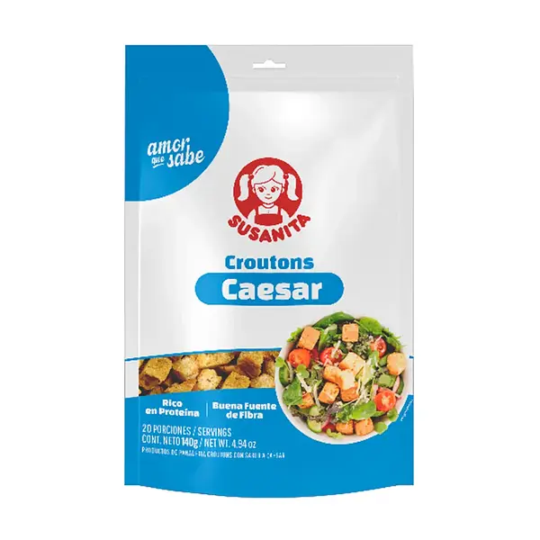 SNACK CROUTONS CAESAR SUSANITA *140 GR
