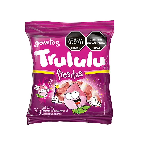 GOMA FRESAS TRULULU*70G