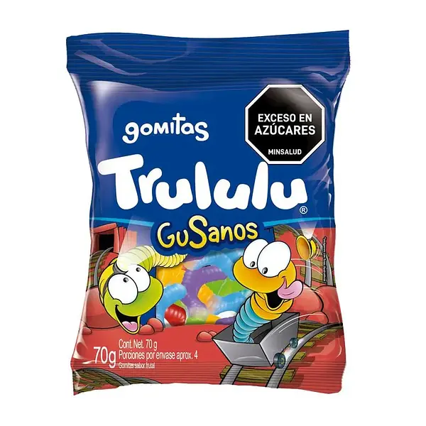GOMA GUSANO TRULULU*70G