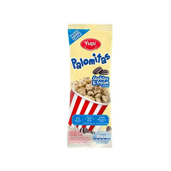 SNACK PALOMITAS COOKIES YUPI *55 GR