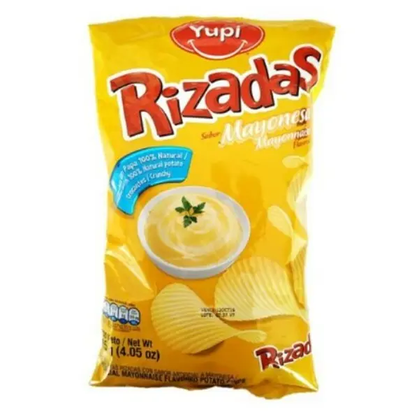 SNACK PAPAS MAYONESA RIZADAS *31 GR