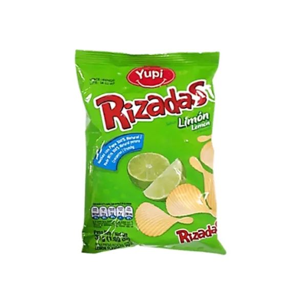 SNACK PAPAS LIMON RIZADAS *31 GR