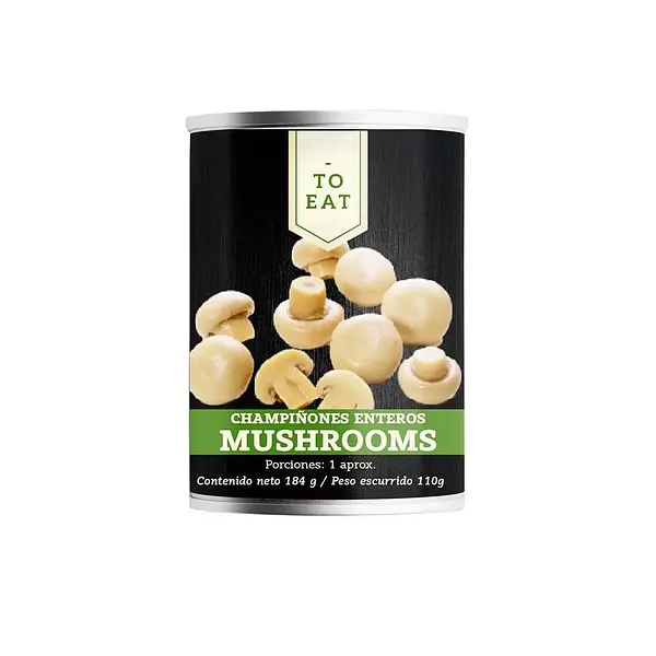 CHAMPIÑON ENTERO TOEAT * 184G