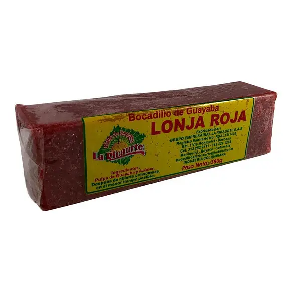 BOCADILLO LONJA ROJA LA RICAURTE*200GR
