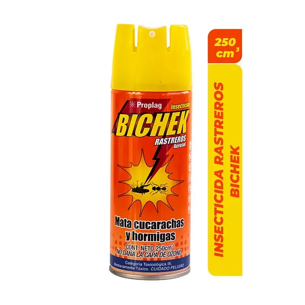 INSECTICIDA AEROSOL RASTRERO BICHEK*250M