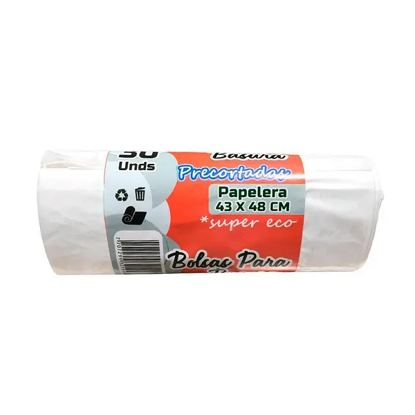 BOLSA BASURA ROLLITO*30U