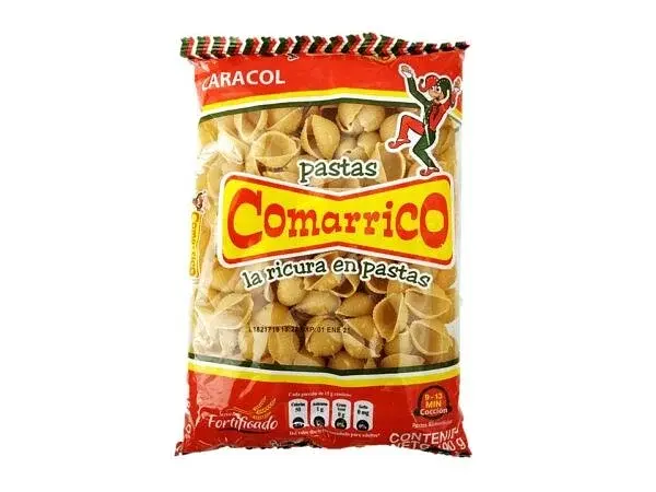 PASTA CARACOL COMARRICO*190G
