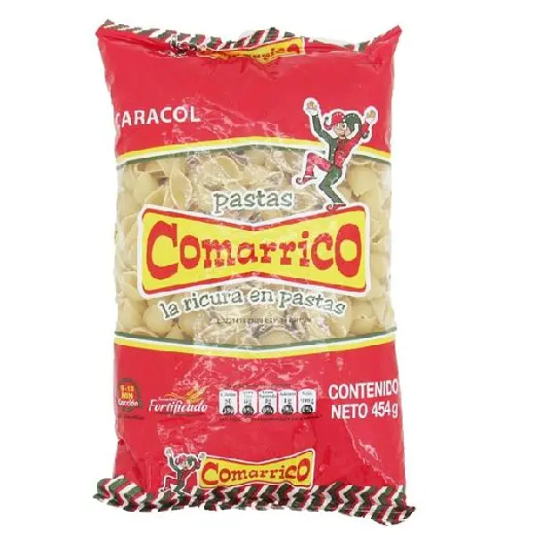 PASTA CARACOL COMARRICO *450GR