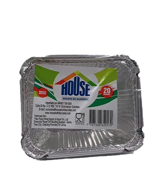 MOLDE ALUMINIO HOUSE *20 UND