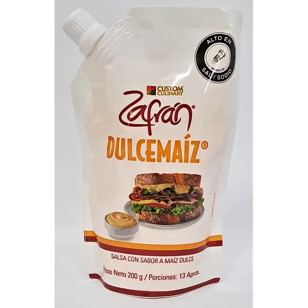 SALSA DULCE DE MAIZ SAFRAN*200GR