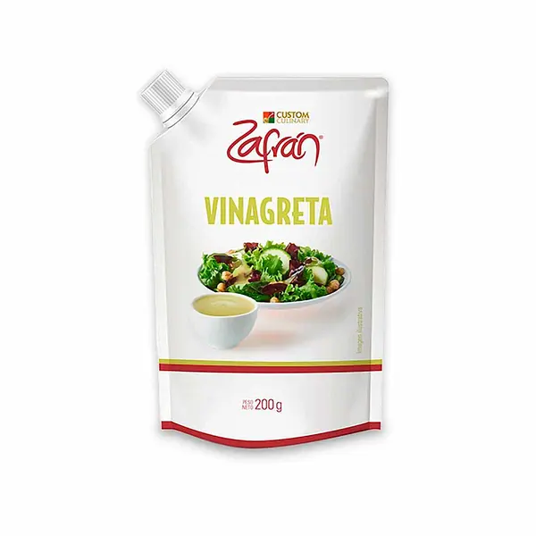 SALSA VINAGRETA ZAFRAN * 200G