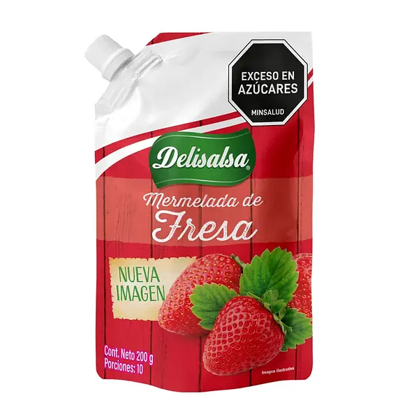 MERMELADA FRESA DELISALSA*200GR