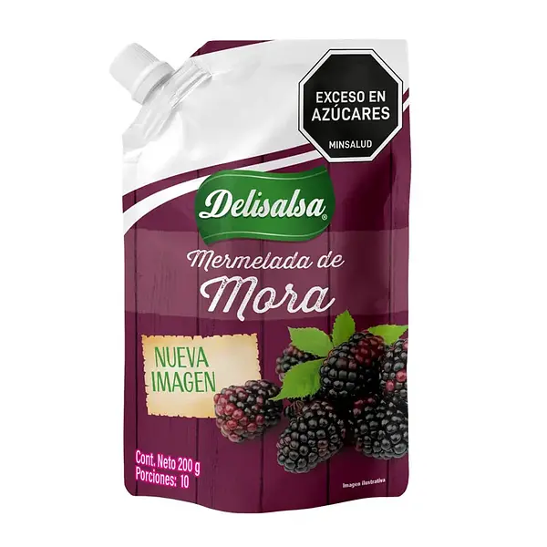 MERMELADA MORA DELISALSA*200GR