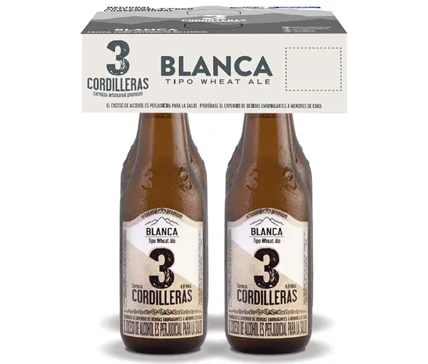 CERVEZA BLANCA 3 CORDILLERA *3U*330ML