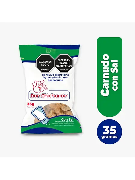 SNACK CHICHARRON CON SAL DON CHICH *35GR