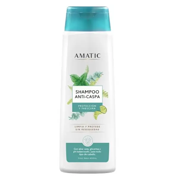 SHAMPOO ANTI CASPA AMATIC * 400ML