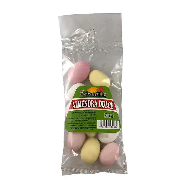 ALMENDRA DULCE SOLSEMILLA*50G