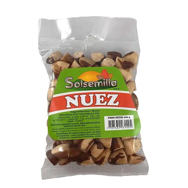 NUEZ SOLSEMILLA*200GR