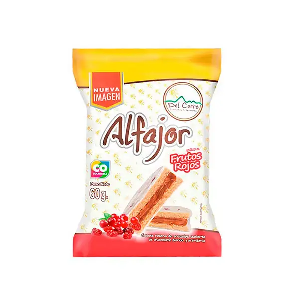 GALLETA ALFAJOR FRUTOS DEL CERRO*60G