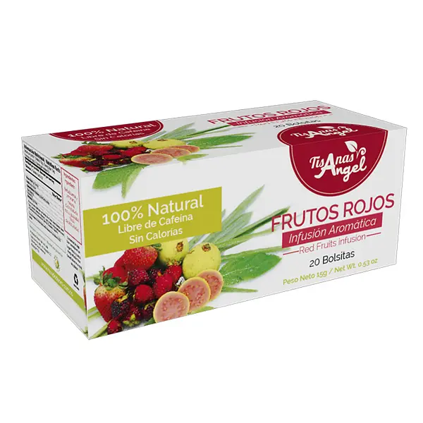 BEBIDA TE FRUTOS ROJOS ANGEL*12U