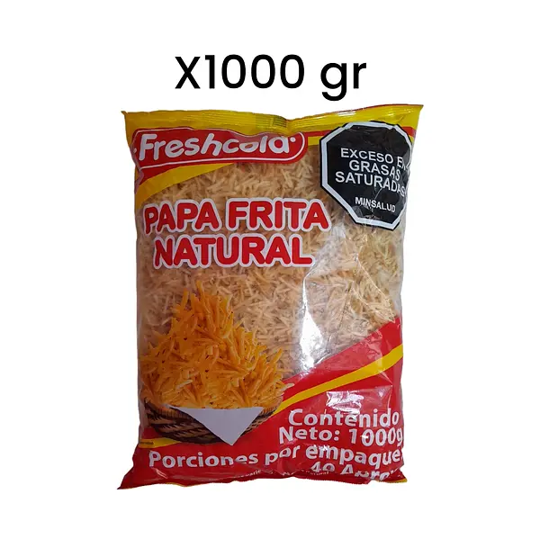 SNACK PAPA FRITA FRESHCOLD*1000G