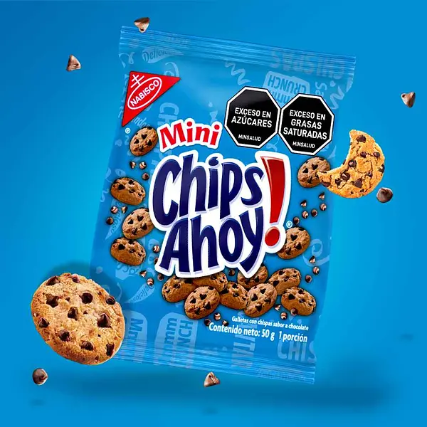 GALLETA MINI CHIPS AHOY*50G