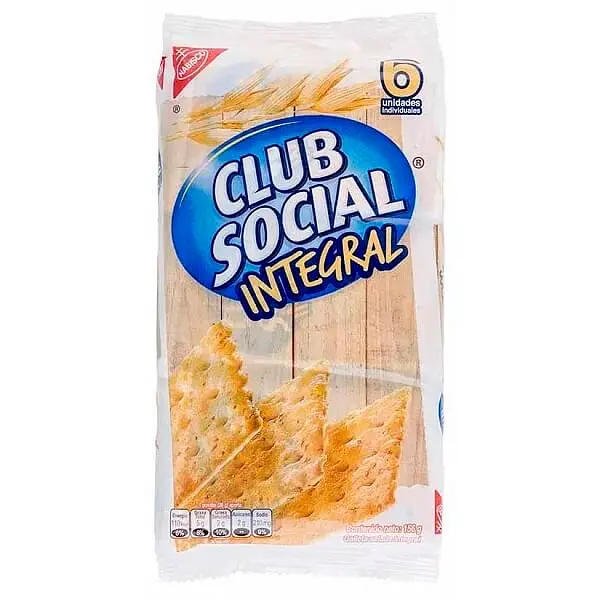 GALLETA INTEGRAL CLUB SOCIAL *26GR