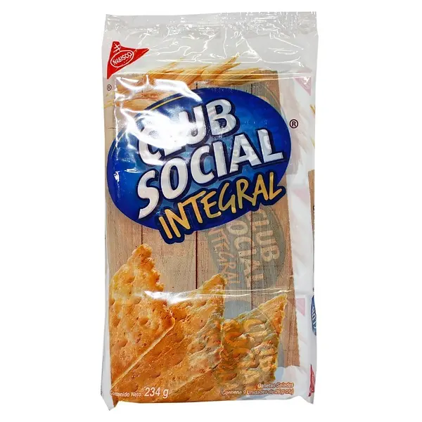 GALLETA INTEGEAL CLUB SOCIAL*9U