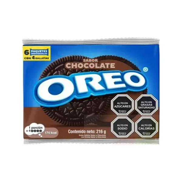 GALLETA CHOCOLATE OREO * 6U