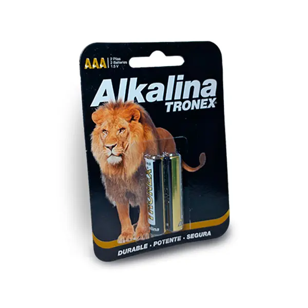 PILA AAA ALCALINA TRONEXL*2U