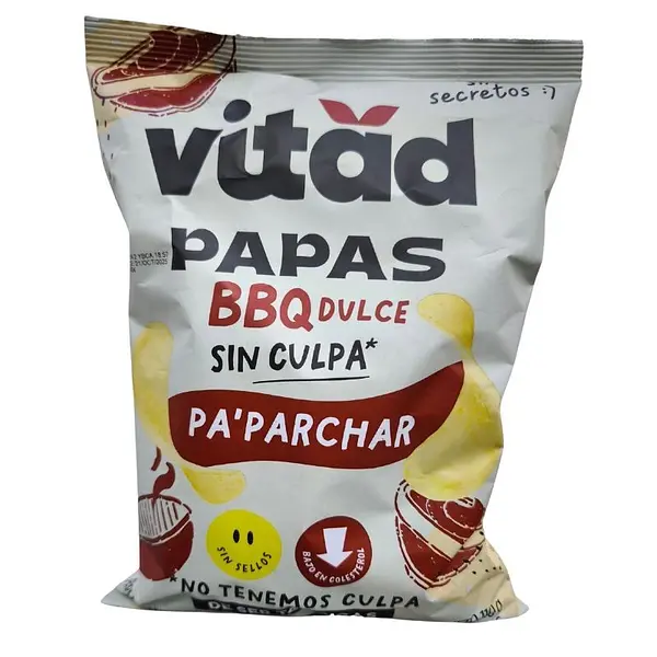 SNACK PAPA BBQ DULCE VITAD *110G