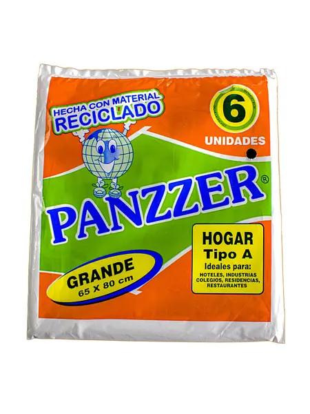 BOLSA BASURA GRANDE PANZERITA*6U